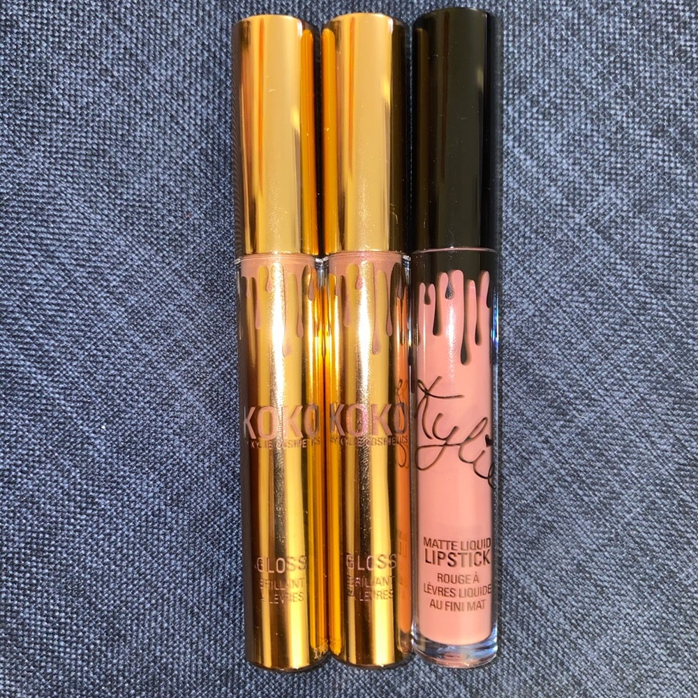 Kylie Cosmetics Pinkish Lip Glosses & Lipstick
